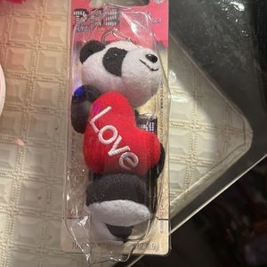 Retired 2011 Teddy Bear PEZ Candy Dispenser Keychain Key Ring